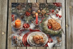 Watercolor Christmas | 8 xmas Sublimation Tumbler Designs Product Image 6
