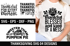 Thanksgiving SVG Design - Sweeter Than Pumpkin Pie Product Image 1