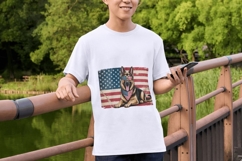 Patriotic Dog Sublimation PNG Bundle Product Image 6