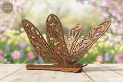 3D Dragonfly Laser Cut | Glowforge | Home Decor Product Image 1