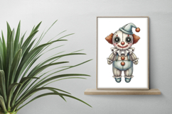 VooDoo Doll | Watercolor Creepy Scary Spooky Halloween PNG Product Image 7