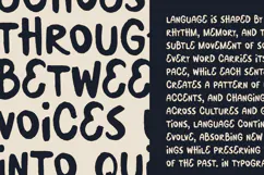 Norel Rugged Hand Drawn Display Font Product Image 6