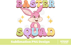 Easter Sublimation PNG Bundle Bunny Chick Farm Hip Hop Joy Product Image 3