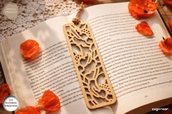 Floral Bookmarks Laser Cut Bundle | Glowforge | SVG Product Image 6