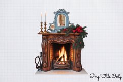 Victorian Winter Clipart Sublimation PNG Product Image 1