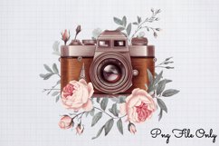 Antique Winter Photography Clipart PNG Product Image 1