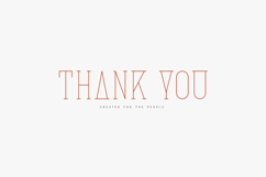 Italian Connected Edition Elegant Condensed Serif Font Product Image 6