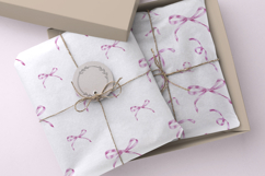 Bows Ribbon Watercolor Patterns Seamless Product Image 6