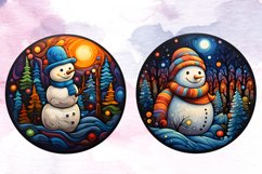 Santa Claus Felted Wool Ornament Bundle, Santa Claus Product Image 7