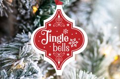 Christmas Baby Arabesque Ornament Bundle, Christmas SVG Product Image 4