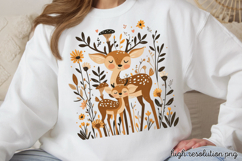 Mothers Day Folk Art Sublimation PNG Product Image 1