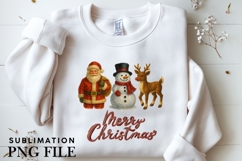 Oil painted Christmas trio png design for T-shirts Product Image 3