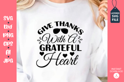 Thanksgiving SVG design, Fall SVG, Autumn SVG Product Image 1