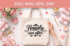 Happily Ever After SVG Bundle | PNG Valentine's Day Product Image 2