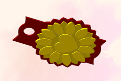 Sunflower, 40 OZ Tumbler, STL/3MF files for 3D Printing Product Image 6