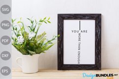 You Are More Than Enough With Cross SVG Design Product Image 3