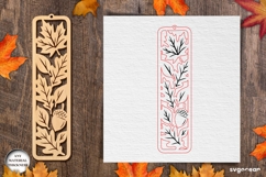 Autumn Bookmarks Laser Cut Bundle | Glowforge | SVG Product Image 6