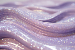 Sparkly purple liquid with wavy, glittery texture Product Image 1