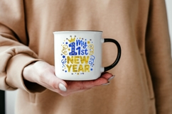 My 1st New Year Sublimation Design | Baby New Year PNG Product Image 5