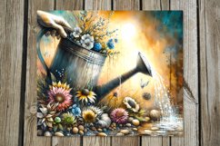 Garden composition | 8 skinny tumbler Sublimation designs Product Image 6