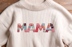 Vol. 6 Patchwork Fabric Mama - PNG Product Image 3