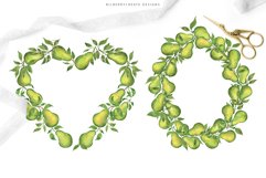 Watercolor Pears art set Product Image 6