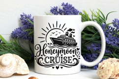 Honeymoon Cruise Svg, Wedding Cruise Svg, Cruise Ship Svg. Product Image 7