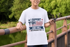 Stand &amp; Vote Trump 2024 Patriotic Quote PNG Pack Product Image 6