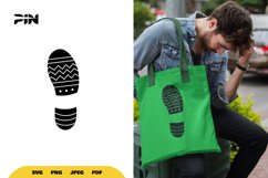 Bootprint SVG - Bootprint Clipart - Camping SVG Product Image 1
