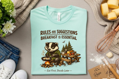 Rules Are Suggestions Camping Badger Product Image 3
