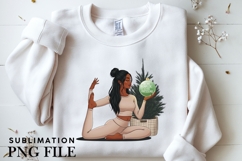 Christmas motivational women png design for T-shirts Product Image 3