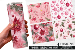 Christmas Tumbler Wrap| Christmas Tumbler Design Product Image 1