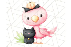 Halloween Animal Costumes PNG, Cute Spooky Animals Clipart Product Image 2