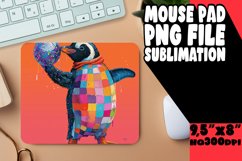 Playful Animal Sublimation Mouse PaDiverse Funny Animal Prin Product Image 1
