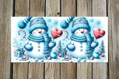 Christmas Snowman | Xmas Sublimation Mug design bundle, PNG Product Image 6