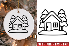 Christmas icon svg, icon png clipart, christmas outline svg Product Image 1
