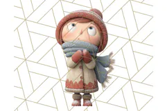 Santa Claus Clipart, North Pole Holiday PNG Graphics Product Image 2