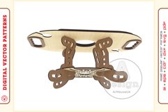 Wine Serving Tray - laser cutting file - Glowforge ready SVG Product Image 6