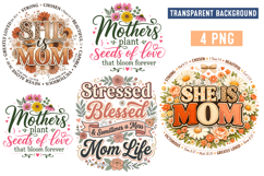 Happy Mother’s Day Sublimation,Mother's Day Sublimation png Product Image 1