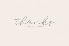 Trixie Signature Script Elegant Handwritten Product Image 6