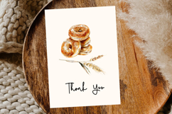 Watercolor Sourdough Bread Clipart Product Image 6