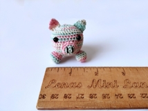 Tiny pig crochet tutorial PDF download amigurumi pattern toy Product Image 6