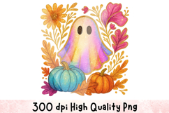 Spooky Boo Clipart Sublimation PNG | Halloween Png Product Image 1