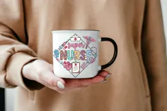 Super Nurse PNG, Nurse Life Sublimation Design, Cute Medical Product Image 6