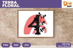 Terra Floral Monogram Product Image 1