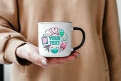 Custom Nurse PNG, Personalized Nurse Sublimation Design, Product Image 6