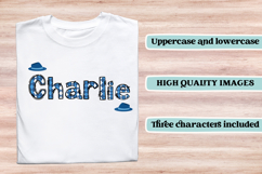 Father’s Day Alphabet clipart, father’s day letters doodle Product Image 6