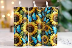 Sunflower Tumbler Wrap | Sublimation Product Image 1