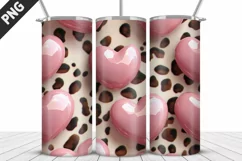 Valentines Love Skinny Tumbler PNG Wrap| Valentines Tumbler Product Image 3