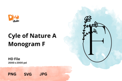 Cycle of Nature Monogram Product Image 1